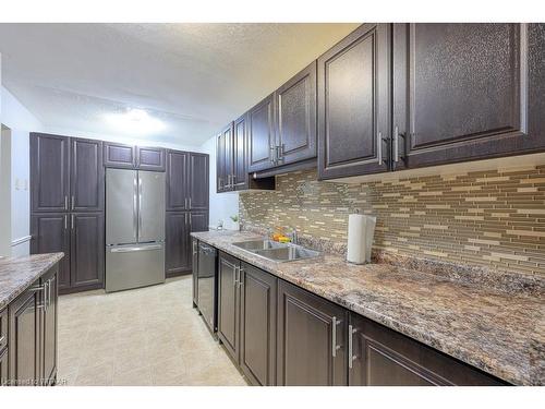 149 Deveron Crescent, London, ON - Indoor Photo Showing Kitchen With Double Sink With Upgraded Kitchen