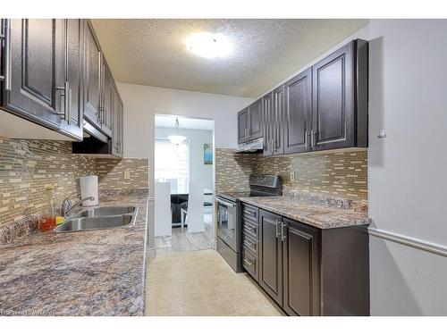 149 Deveron Crescent, London, ON - Indoor Photo Showing Kitchen With Double Sink With Upgraded Kitchen