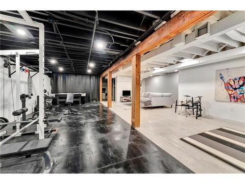 584455 Beachville Road, Beachville, ON - Indoor Photo Showing Gym Room