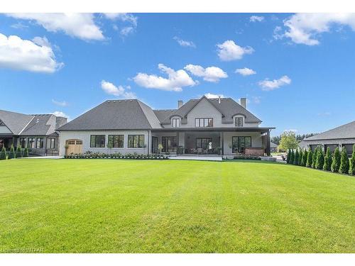 45 August Crescent, Otterville, ON - Outdoor With Deck Patio Veranda With Facade