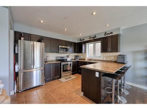 531 Champlain Avenue, Woodstock, ON - Indoor Photo Showing Kitchen With Double Sink