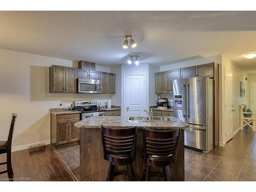 1154 Caen Avenue, Woodstock, ON - Indoor Photo Showing Kitchen With Double Sink