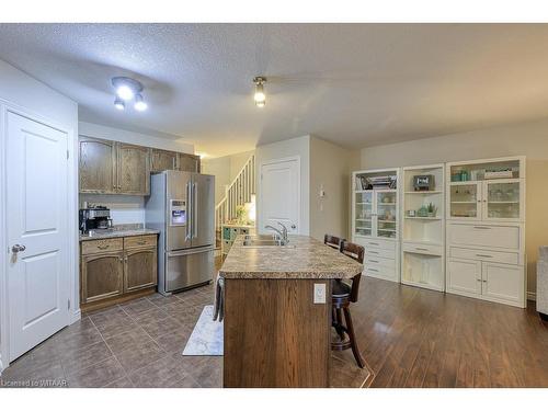 1154 Caen Avenue, Woodstock, ON - Indoor Photo Showing Kitchen With Double Sink