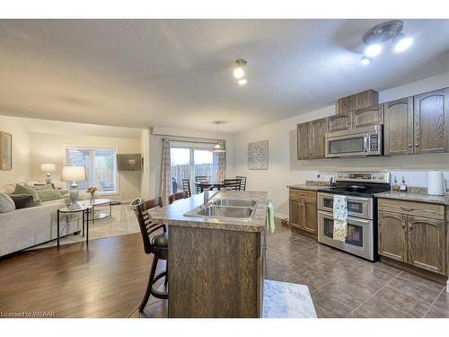 1154 Caen Avenue, Woodstock, ON - Indoor Photo Showing Kitchen With Double Sink