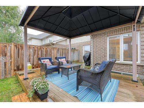 1154 Caen Avenue, Woodstock, ON - Outdoor With Deck Patio Veranda With Exterior