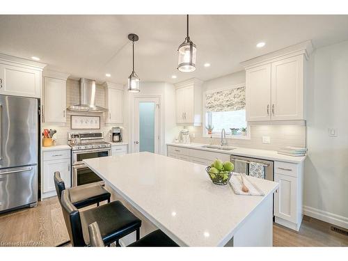 236 Tamarack Boulevard, Woodstock, ON - Indoor Photo Showing Kitchen With Stainless Steel Kitchen With Upgraded Kitchen