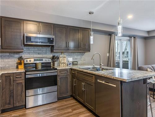 675 Elizabeth Street, Woodstock, ON - Indoor Photo Showing Kitchen With Double Sink With Upgraded Kitchen