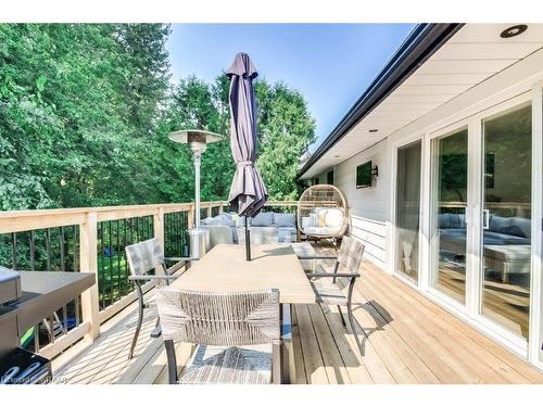 205 Belgrave Street, Woodstock, ON - Outdoor With Deck Patio Veranda With Exterior