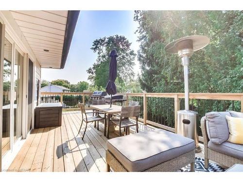 205 Belgrave Street, Woodstock, ON - Outdoor With Deck Patio Veranda With Exterior