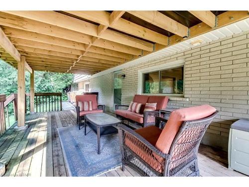 205 Belgrave Street, Woodstock, ON - Outdoor With Deck Patio Veranda With Exterior