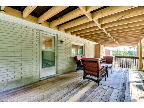 205 Belgrave Street, Woodstock, ON - Outdoor With Deck Patio Veranda With Exterior