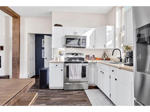 13 - 15 Barker Street, Tillsonburg, ON - Indoor Photo Showing Kitchen With Double Sink