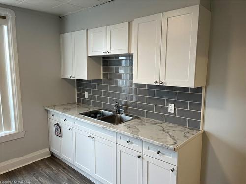 4-2 Baldwin Street, Tillsonburg, ON - Indoor Photo Showing Kitchen With Double Sink