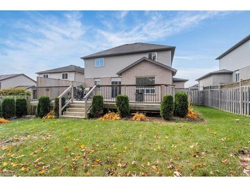 24 Woodhatch Crescent, Ingersoll, ON - Outdoor With Deck Patio Veranda With Exterior