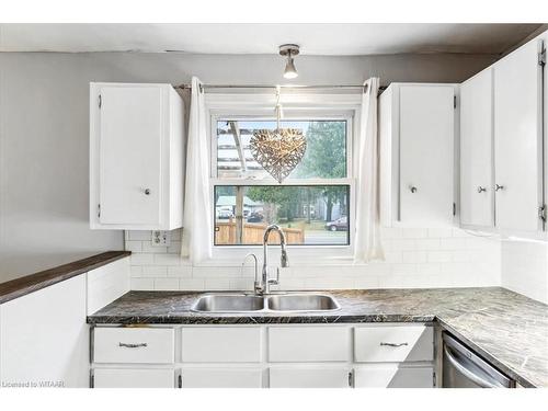 912 Mcdowell Road E, Norfolk County, ON - Indoor Photo Showing Kitchen With Double Sink