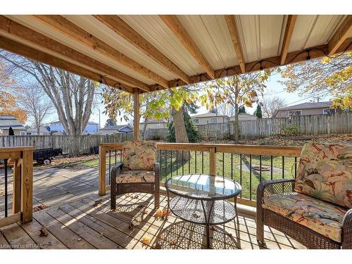 994 Alice Street, Woodstock, ON - Outdoor With Deck Patio Veranda