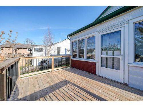 116 East Park Drive, Woodstock, ON - Outdoor With Deck Patio Veranda With Exterior