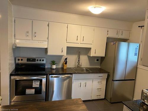 173 Fergus Avenue, Kitchener, ON - Indoor Photo Showing Kitchen With Stainless Steel Kitchen