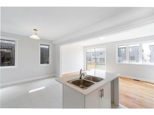 255 Harwood Avenue, Woodstock, ON - Indoor Photo Showing Kitchen With Double Sink