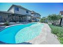 905 Woodbine Court, Kitchener, ON  - Outdoor With In Ground Pool With Backyard 