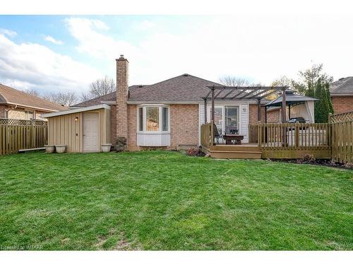 22 Coxwell Crescent, Brantford, ON - Outdoor With Deck Patio Veranda