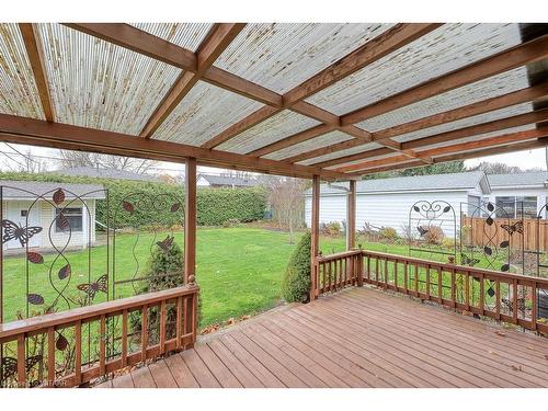 990 Braeside Street, Woodstock, ON -  With Deck Patio Veranda With Exterior