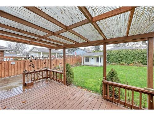 990 Braeside Street, Woodstock, ON -  With Deck Patio Veranda With Exterior