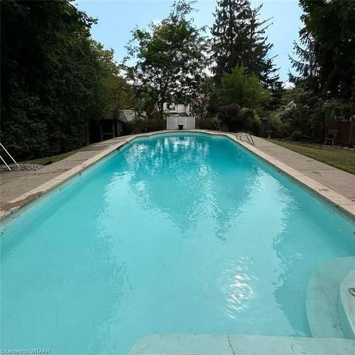 596 Grant Street, Woodstock, ON - Outdoor With In Ground Pool With Backyard