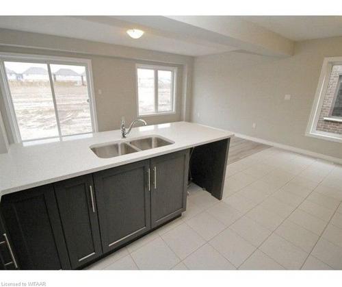 1337 Calais Drive Drive, Woodstock, ON - Indoor Photo Showing Kitchen With Double Sink