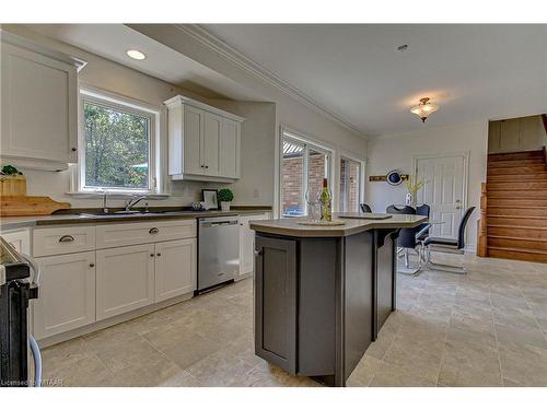 663528 Road 66 Road, Ingersoll, ON - Indoor Photo Showing Kitchen With Double Sink