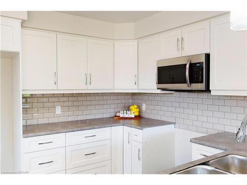 A-137 Wimpole Street, Mitchell, ON - Indoor Photo Showing Kitchen With Double Sink