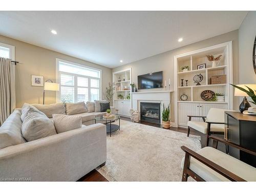 82 Fieldstone Crescent N, Komoka, ON - Indoor Photo Showing Living Room With Fireplace