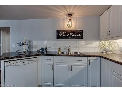 43 Clarke Street N, Woodstock, ON - Indoor Photo Showing Kitchen With Double Sink