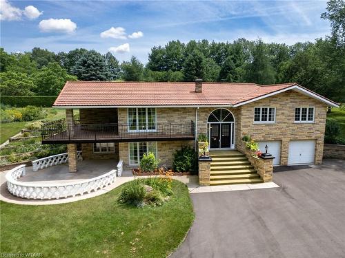 266132 Maple Dell Road, Norwich (Twp), ON - Outdoor With Deck Patio Veranda With Facade