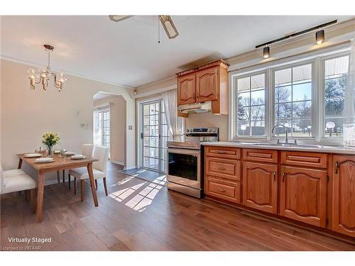 266132 Maple Dell Road, Norwich (Twp), ON - Indoor Photo Showing Kitchen With Double Sink