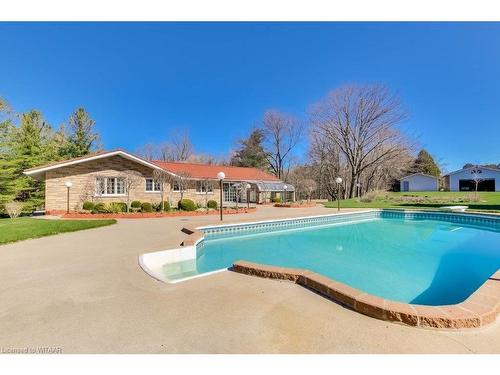 266132 Maple Dell Road, Norwich (Twp), ON - Outdoor With In Ground Pool