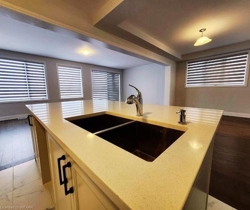 933 Knights Lane, Woodstock, ON - Indoor Photo Showing Kitchen With Double Sink