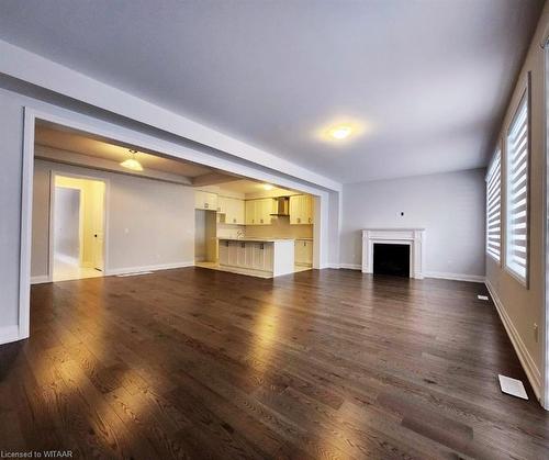 933 Knights Lane, Woodstock, ON - Indoor Photo Showing Living Room With Fireplace