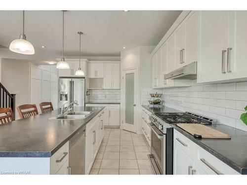 59 Hollingshead Road, Ingersoll, ON - Indoor Photo Showing Kitchen With Double Sink With Upgraded Kitchen