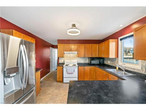 44 Herford Street, Tillsonburg, ON - Indoor Photo Showing Kitchen With Double Sink