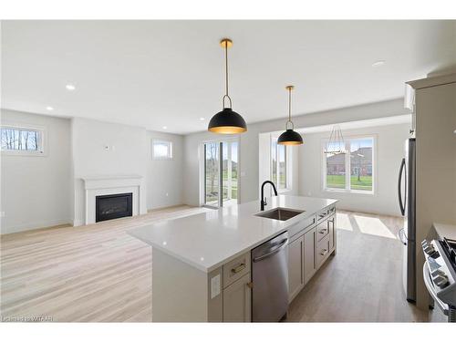 79 Trailview Drive, Tillsonburg, ON - Indoor Photo Showing Kitchen With Upgraded Kitchen