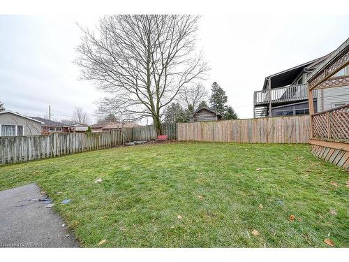 480 Wellington Street N, Woodstock, ON - Outdoor With Backyard