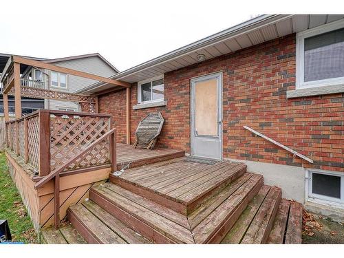 480 Wellington Street N, Woodstock, ON - Outdoor With Deck Patio Veranda With Exterior