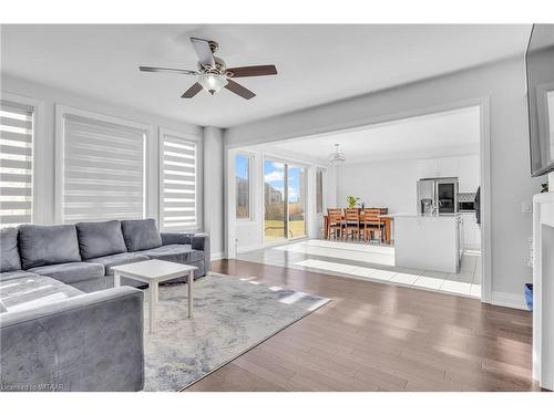 1000 Centennial Court, Woodstock, ON - Indoor Photo Showing Living Room With Fireplace