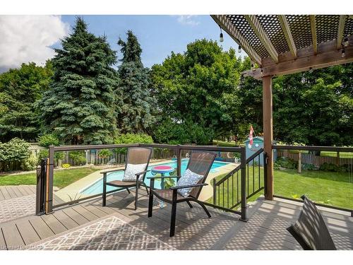 8 Woodcock Drive, Tillsonburg, ON - Outdoor With Deck Patio Veranda With Backyard