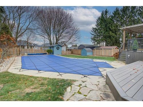 8 Woodcock Drive, Tillsonburg, ON - Outdoor With In Ground Pool With Deck Patio Veranda With Backyard