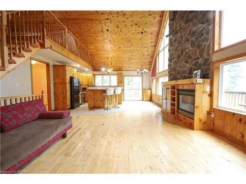 980-990 Norfolk County Rd #28, Langton, ON - Indoor With Fireplace