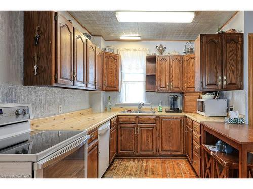 13 Oxford Street, Woodstock, ON - Indoor Photo Showing Kitchen With Double Sink