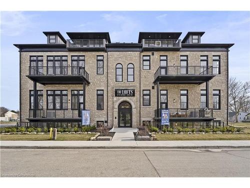 202-247 Brock Street, Amherstburg, ON - Outdoor With Balcony With Facade