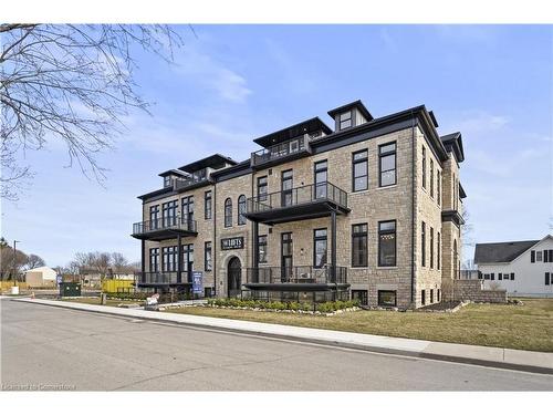 202-247 Brock Street, Amherstburg, ON - Outdoor With Balcony With Facade